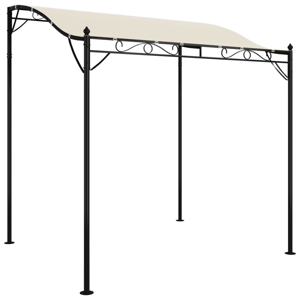Canopy Cream 2x2.3 m 180 g/m? Fabric and Steel