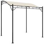 Canopy Cream 2x2.3 m 180 g/m? Fabric and Steel