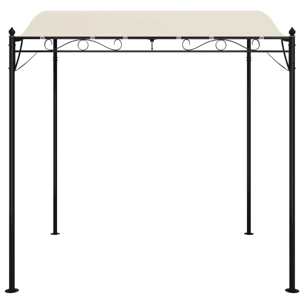 Canopy Cream 2x2.3 m 180 g/m² Fabric and Steel