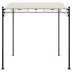 Canopy Cream 2x2.3 m 180 g/m? Fabric and Steel