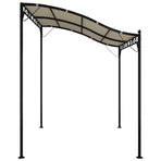 Canopy Cream 2x2.3 m 180 g/m? Fabric and Steel