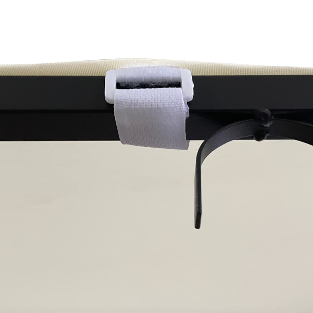 Canopy Cream 2x2.3 m 180 g/m? Fabric and Steel
