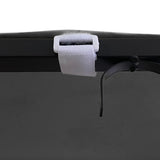 Canopy Anthracite 2x2.3 m 180 g/m? Fabric and Steel - Rear View