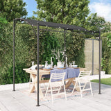 Canopy Anthracite 2x2.3 m 180 g/m? Fabric and Steel