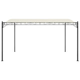 Canopy Cream 4x3 m 180 g/m² Fabric and Steel