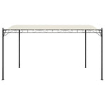 Canopy Cream 4x3 m 180 g/m² Fabric and Steel