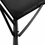 Canopy Anthracite 4x3 m 180 g/m² Fabric and Steel - Low Angle