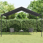 Canopy Tent Anthracite 4x4 m Steel and Fabric