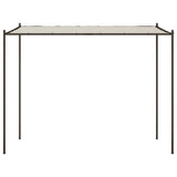 Gazebo White 3x3 m 180 g/m? Fabric and Steel