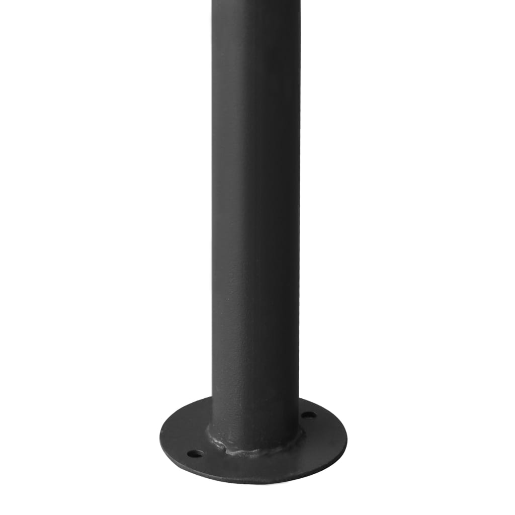 Gazebo White 3x3 m 180 g/m? Fabric and Steel