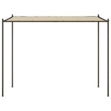 Gazebo Beige 3x3 m 180 g/m? Fabric and Steel