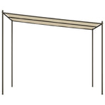 Gazebo Beige 3x3 m 180 g/m? Fabric and Steel