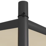 Gazebo Beige 3x3 m 180 g/m? Fabric and Steel