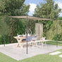 Gazebo Beige 3x3 m 180 g/m? Fabric and Steel