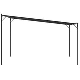Gazebo Anthracite 4x4 m 180 g/m? Fabric and Steel