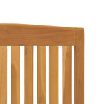 Reclining Folding Chairs 6 pcs Solid Wood Teak