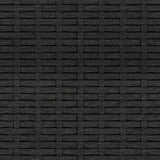 Garden Lounge Set Black Poly Rattan