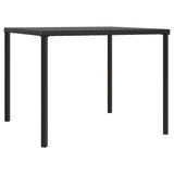 2 Piece Garden Dining Set with Cushions Grey Poly Rattan - 45-Degree Angle