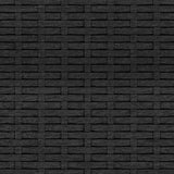 Garden Footstools with Cushions 4 pcs Black Poly Rattan - Close-Up Angle