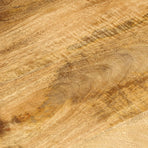 2-Layer Coffee Table 100x55x38 cm Solid Wood Mango and Steel