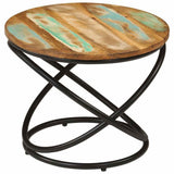 Coffee Table ?0x40 cm Solid Wood Reclaimed and Steel