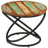 Coffee Table ?0x40 cm Solid Wood Reclaimed and Steel