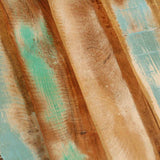 Coffee Table ?0x40 cm Solid Wood Reclaimed and Steel - Rear View