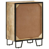 Sideboard with 2 Drawers 53x31x72 cm Solid Wood Mango and Iron - Top-Down View