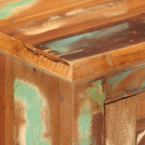 Sideboard with 2 Doors 55x30x70 cm Solid Wood Reclaimed - Rear View