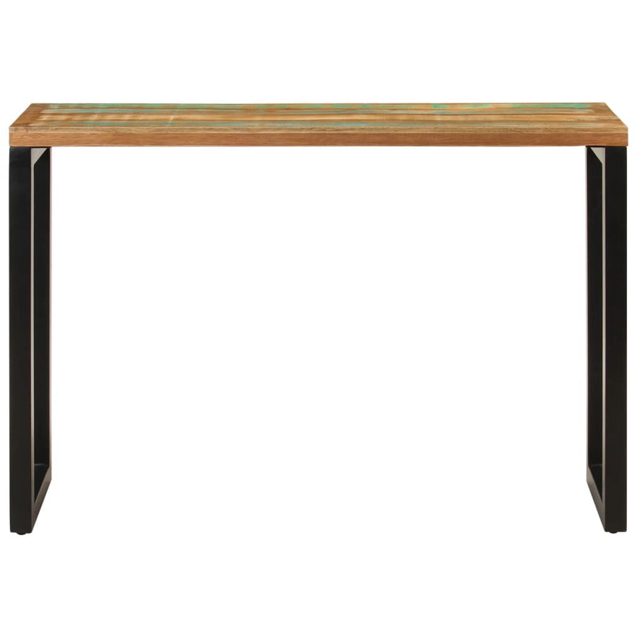Console Table 110x35x75 cm Solid Wood Reclaimed