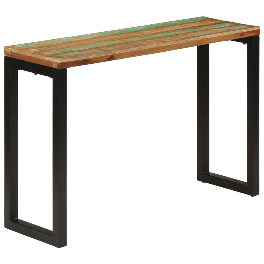 Console Table 110x35x75 cm Solid Wood Reclaimed