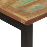 Console Table 110x35x75 cm Solid Wood Reclaimed - 45-Degree Angle