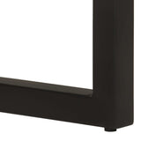 Console Table 110x35x75 cm Solid Wood Reclaimed - Close-Up Angle