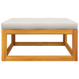 3 Piece Garden Lounge Set with Cushions Solid Wood Acacia