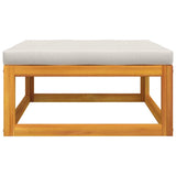 3 Piece Garden Lounge Set with Cushions Solid Wood Acacia - Extra Image