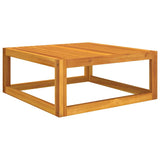 3 Piece Garden Lounge Set with Cushions Solid Wood Acacia - Extra Image