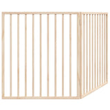 Dog Gate Foldable 2 Panels 160 cm Poplar Wood