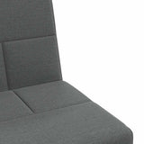 Sofa Bed with Cup Holders Dark Grey Fabric - Extra Image