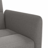 Sofa Bed with Cup Holders Taupe Fabric - Extra Image