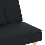 Sofa Bed Black Fabric - Extra Image