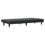 Sofa Bed Dark Grey Fabric