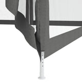 Gazebo with Double Roof Anthracite 3x3x2.68 m Fabric - Close-Up Angle