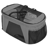 2-Layers Folding Dog Stroller Grey 83x48x97 cm Oxford Fabric - Extra Image