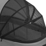 2-Layers Folding Dog Stroller Grey 83x48x97 cm Oxford Fabric - Extra Image