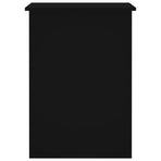 Desk Black 100x55x75 cm Engineered Wood