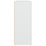 Sideboard White 91x29.5x75 cm Engineered Wood - Close-Up Angle