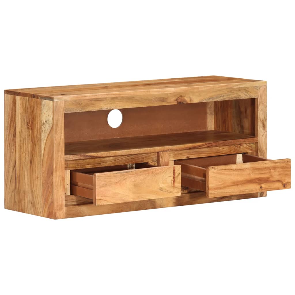 TV Cabinets 2 pcs 88x30x40 cm Solid Wood Acacia