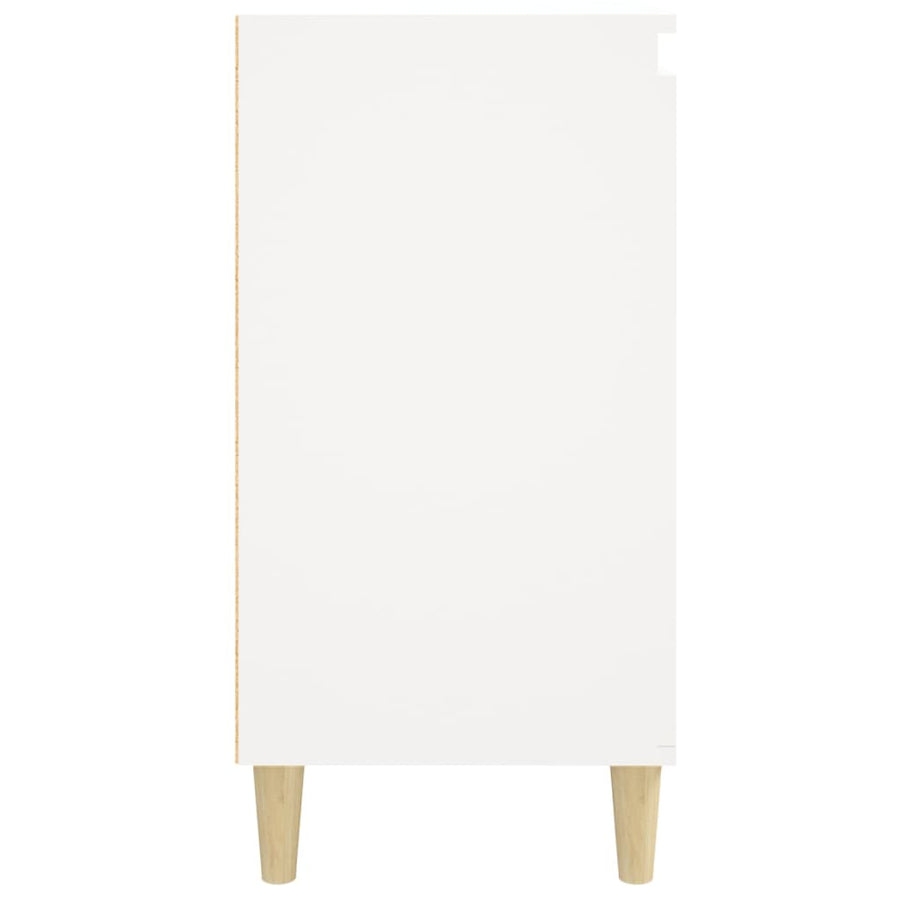 Bedside Cabinets 2 pcs White 40x35x70 cm Engineered Wood