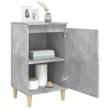 Bedside Cabinet Concrete Grey 40x35x70 cm Engineered Wood - Top-Down View