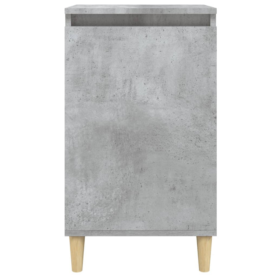Bedside Cabinets 2 pcs Concrete Grey 40x35x70cm Engineered Wood